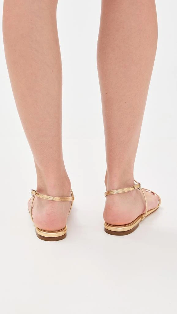 AEYDE Ella Nappa Leather Laminated Sandals 3