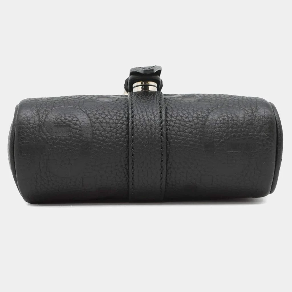 Gucci Gucci Jumbo Gg Messenger Bag Black Leather Size Small 8