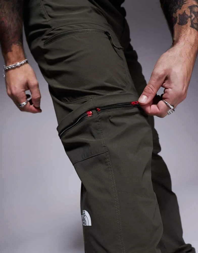The North Face The North Face Exploration convertible utility tapered trouser in khaki 5
