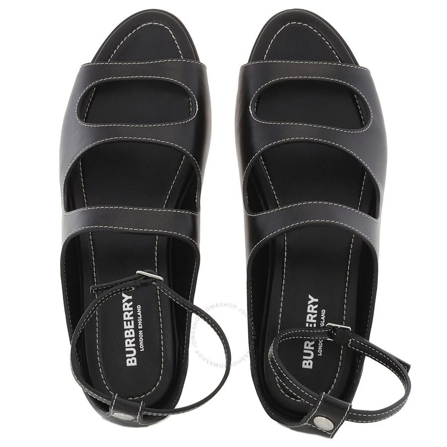 Burberry Ladies Black Kiersten Sandals 3