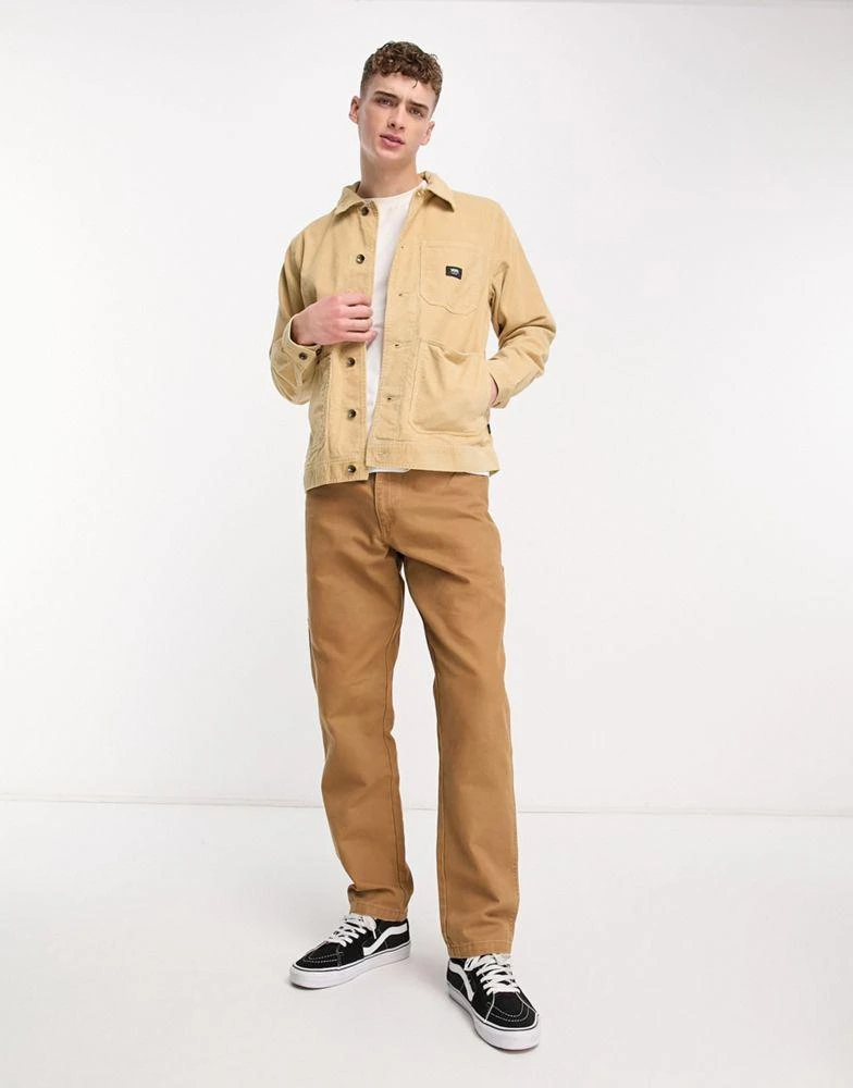 Vans Vans drill chore cord jacket in sand 2