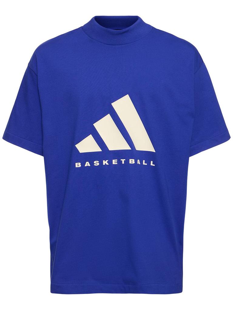 ADIDAS ORIGINALS One Basketball Printed Jersey T-shirt