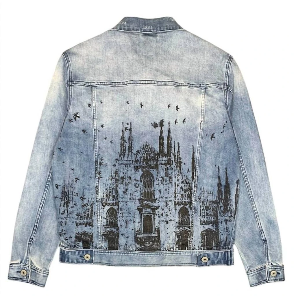 Foreign Local 1.5 Men's Church Denim Jacket In Blue 2