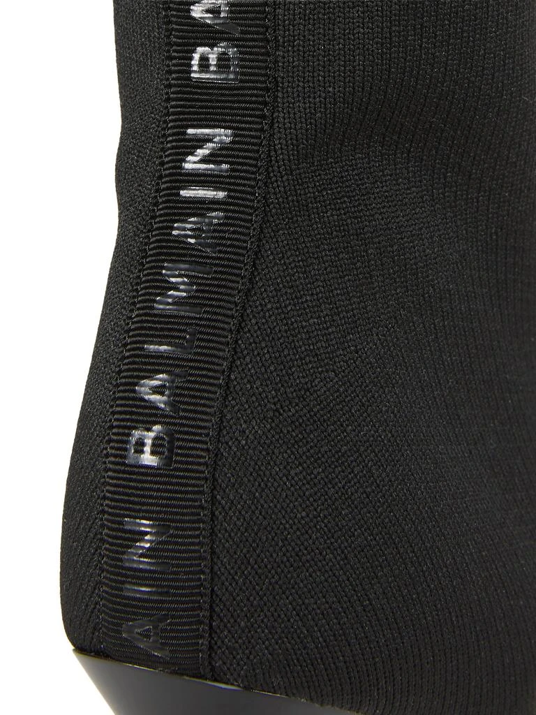 Balmain Skye 100MM Knit Ankle Boots 6