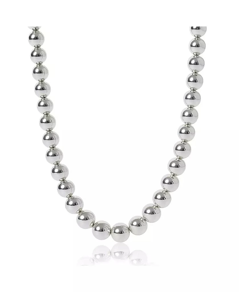 Pre-Owned Tiffany 
Co Sterling Silver  HardWear Graduated Ball Necklace