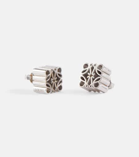 Loewe Anagram sterling silver earrings 4