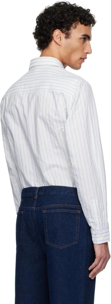A.P.C. White Edouard Brodée Shirt 3