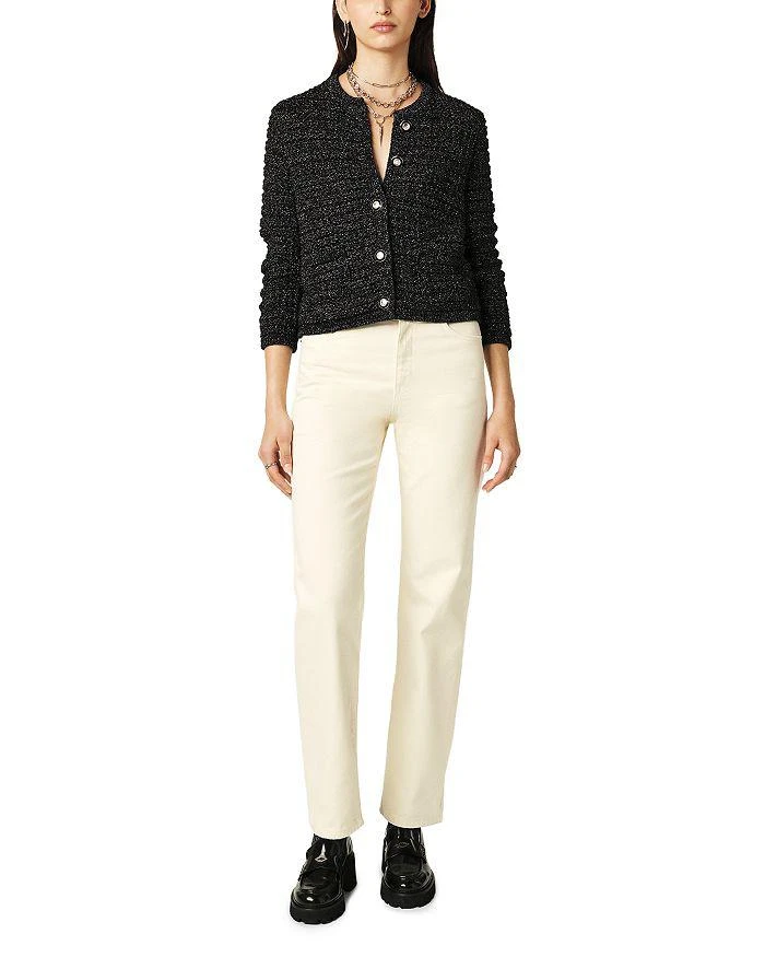 ba&sh Gaston Shimmer Cardigan Sweater 2