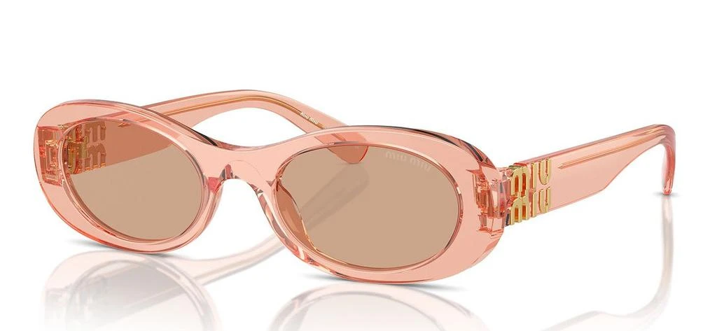 Miu Miu Eyewear Miu Miu Eyewear Oval Frame Sunglasses 2