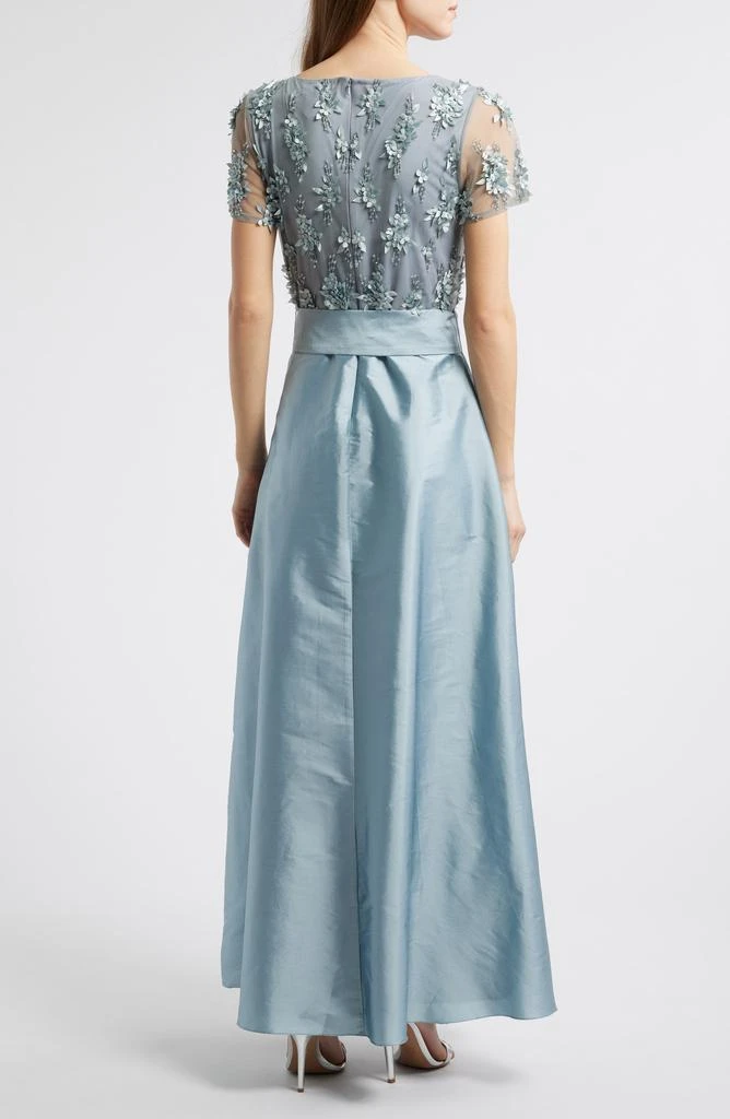 flowy midi dress Flourish in Florals Midi Dress Navy/Lilac / M