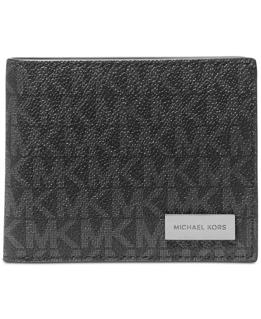 Michael Kors Men's Signature Slim Logo Billfold Wallet 1