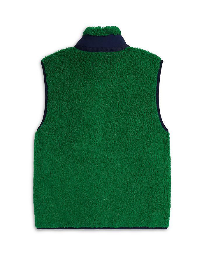 Ralph Lauren Boys' Teddy Fleece Hybrid Vest - Big Kid, Little Kid