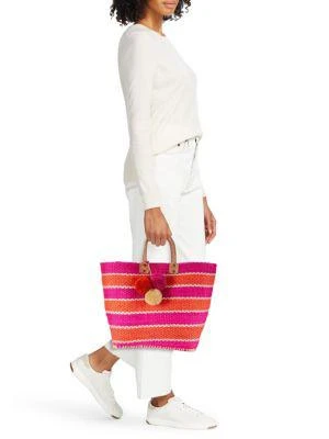 mar Y sol Capri Woven Straw Tote 2