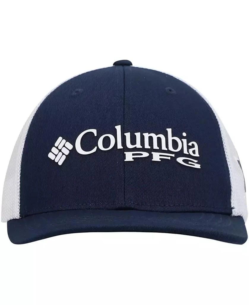 Columbia Boys Navy Dallas Cowboys PFG Mesh Snapback Hat 3
