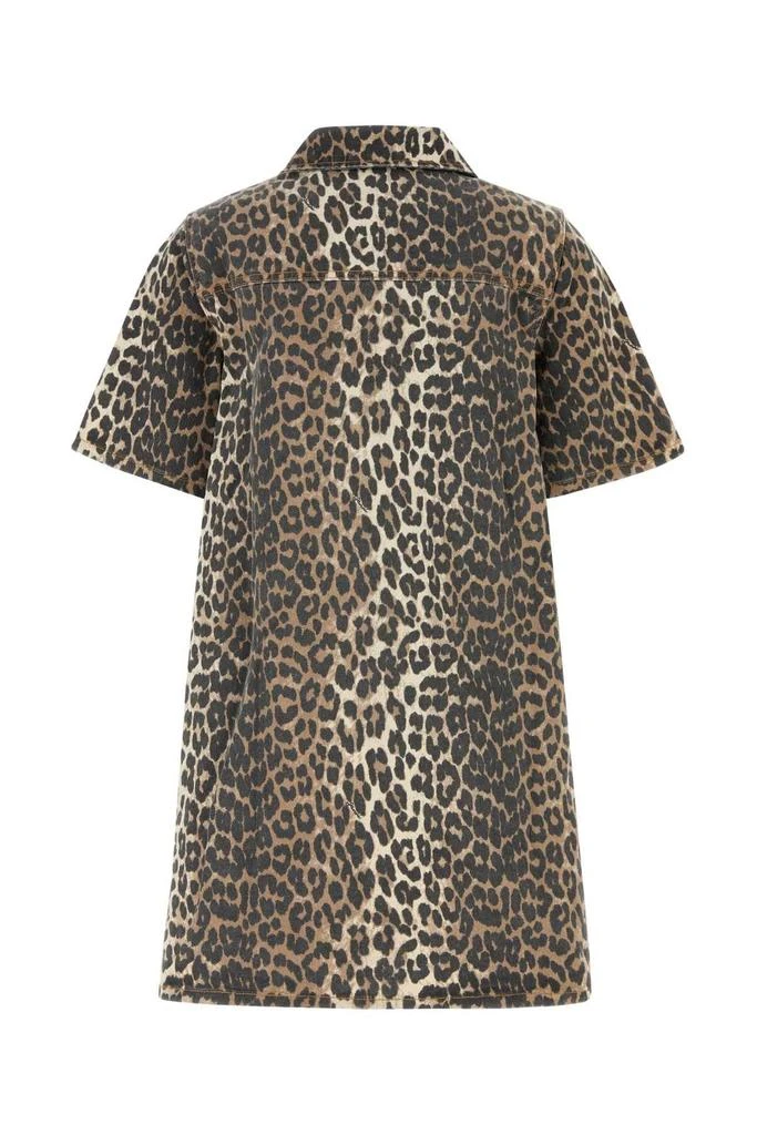 Ganni Ganni Leopard Printed Mini Dress 2