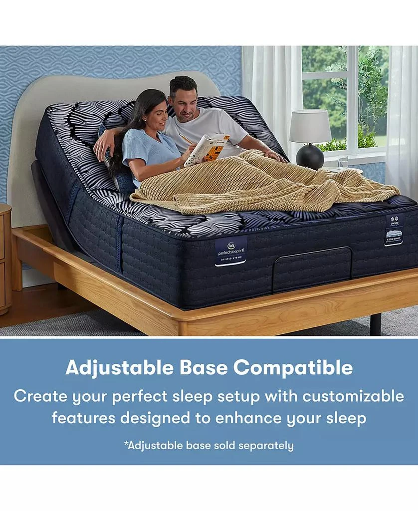 Serta Perfect Sleeper X Max Medium 14-1/4" Quilted Hybrid Mattress Set Collection 8