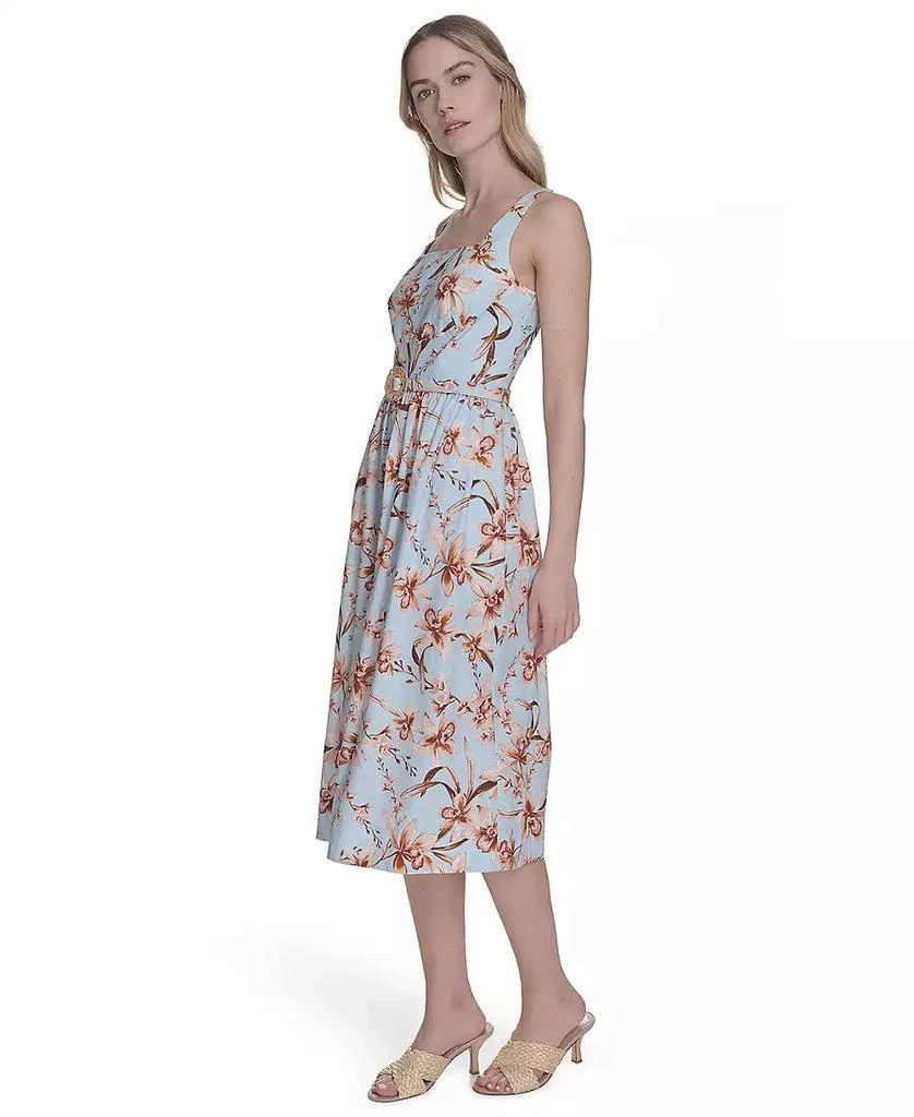 Eliza J Women's Cotton Sleeveless Midi Dress 2