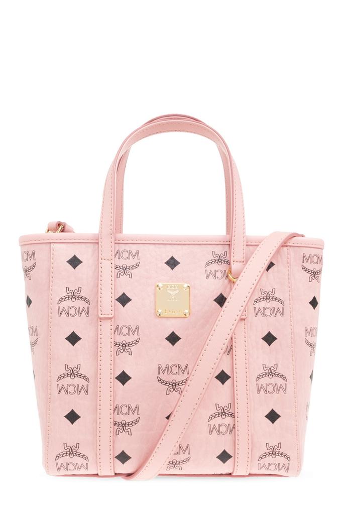 MCM MCM Logo Printed Tote Bag
