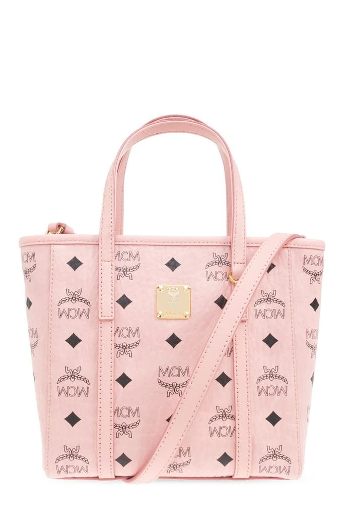 MCM MCM Logo Printed Tote Bag 1