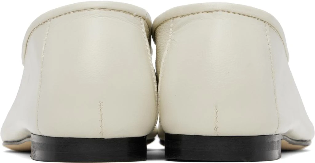 by FAR Gray Prudence Creased Leather Ballerina Flats 2