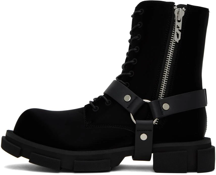BOTH Black Gao Harness Boots 3