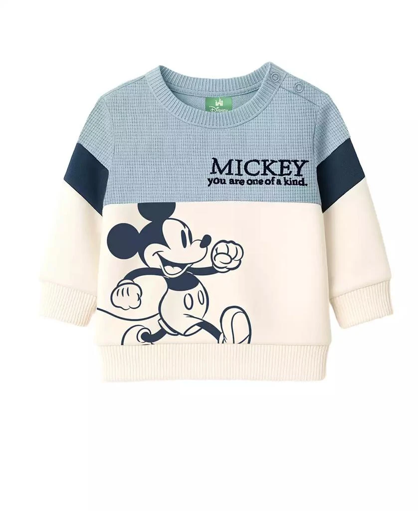 Disney Baby Boys
 Long Sleeve Sweatshirt and Jogger Pants, 2-Piece Set 2
