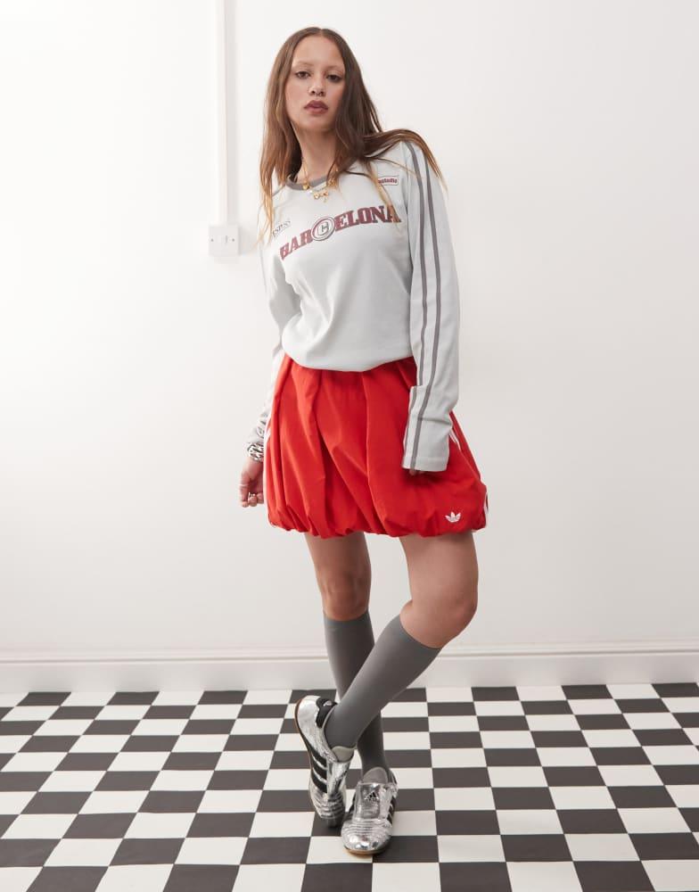 Adidas adidas Originals Adilenium Season 3 bubble mini skirt