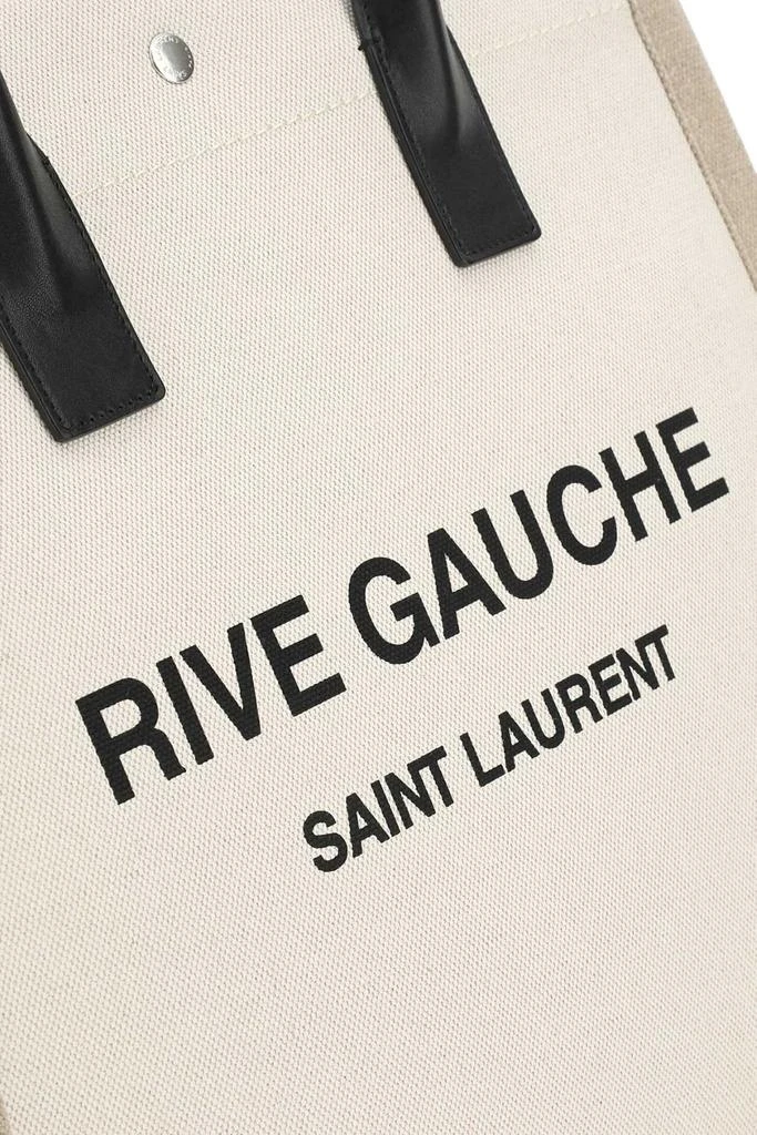 Yves Saint Laurent Saint Laurent Logo Printed Top Handle Bag 4