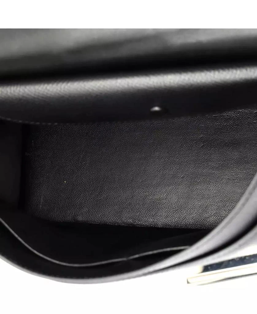 Pre-Owned HERMÉS 23 Verrou Bag Epsom and Canvas 5