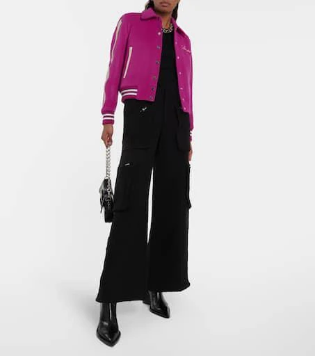 AMIRI High-rise wide-leg cargo pants 2
