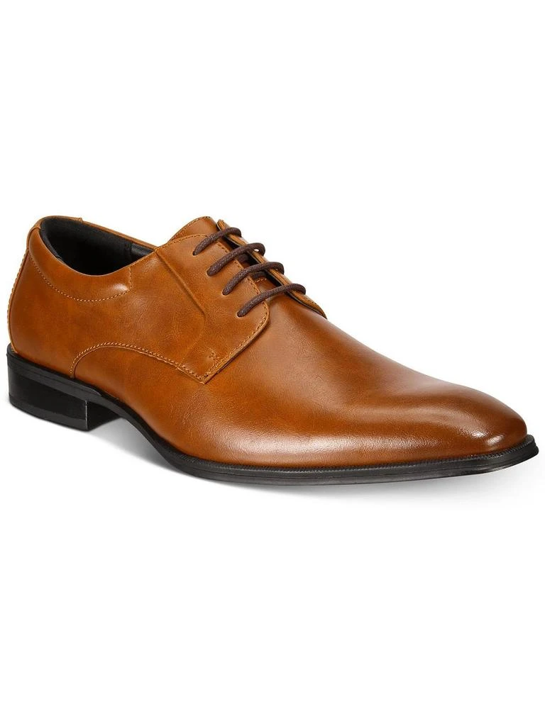 Alfani Men\'s Brown Leather Derby Shoes Alfani Men main image 4