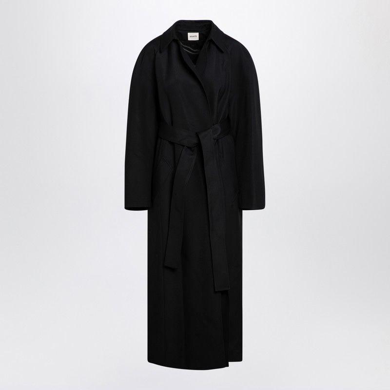 Khaite Black Roth Coat - Coats - Compare Prices from 7+
