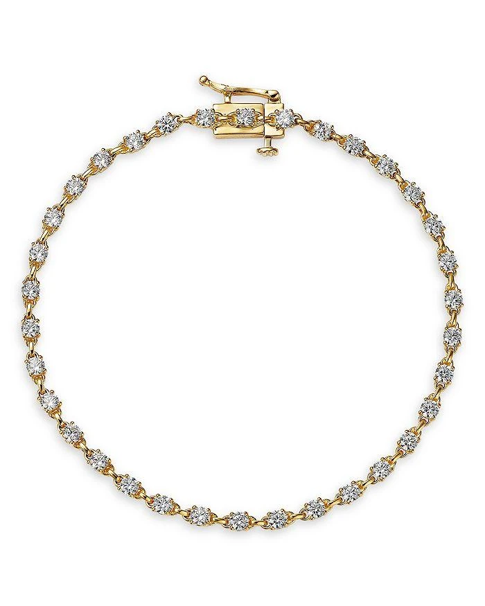 Bloomingdale
s Fine Collection Diamond Station Bracelet in 14K Yellow Gold, 2.0 tcw