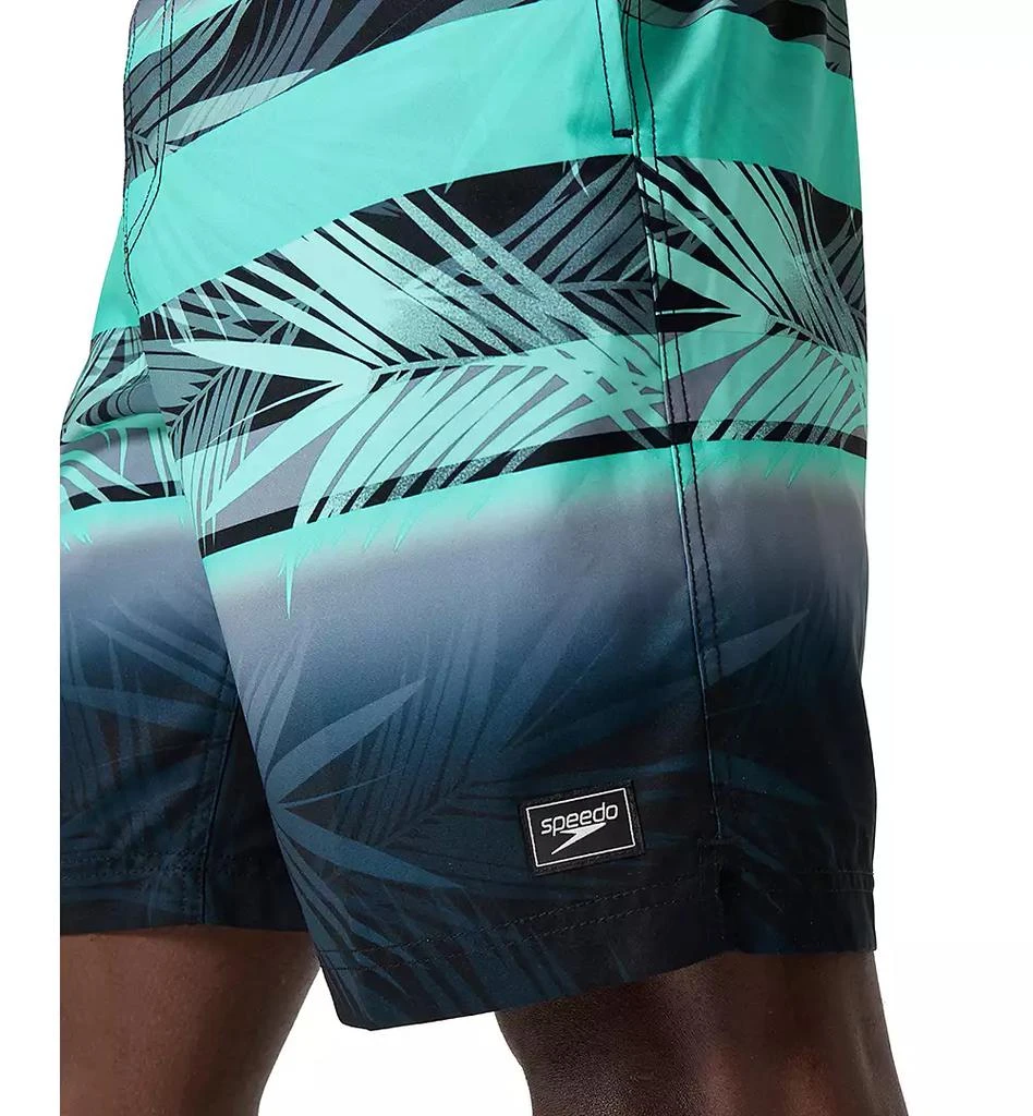 Speedo Men
s Bondi Basin Palm Print Drawstring 9" Boardshorts 5