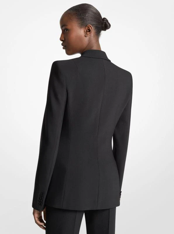 Michael Kors Stretch Wool Crepe Blazer 2