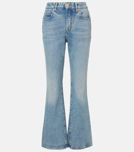 Balmain Low-rise bootcut jeans 1