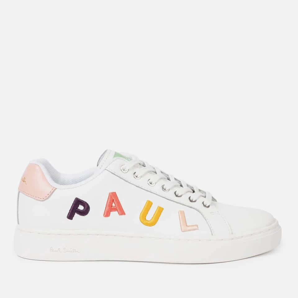Paul Smith PAUL SMITH WOMEN'S LAPIN LETTERS LEATHER TRAINERS 1