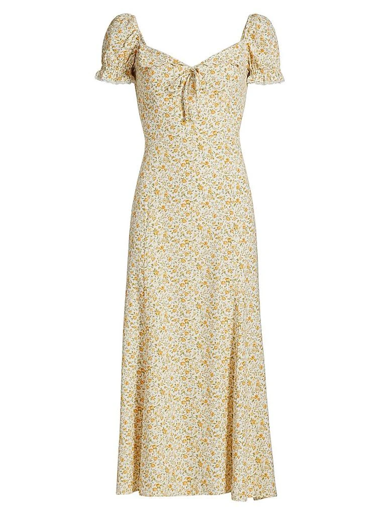 Reformation Shyla Floral Midi-Dress - Dresses & Skirts - Compare Prices  from 7+ Stores - BeyondStyle
