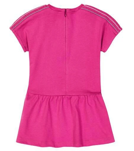 Chloé Baby logo cotton jersey dress 2