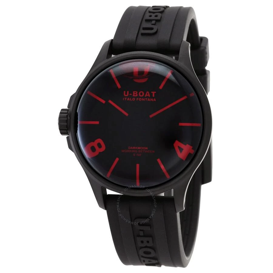U-Boat Darkmoon Quartz Red Dial Men's Watch 9306 1