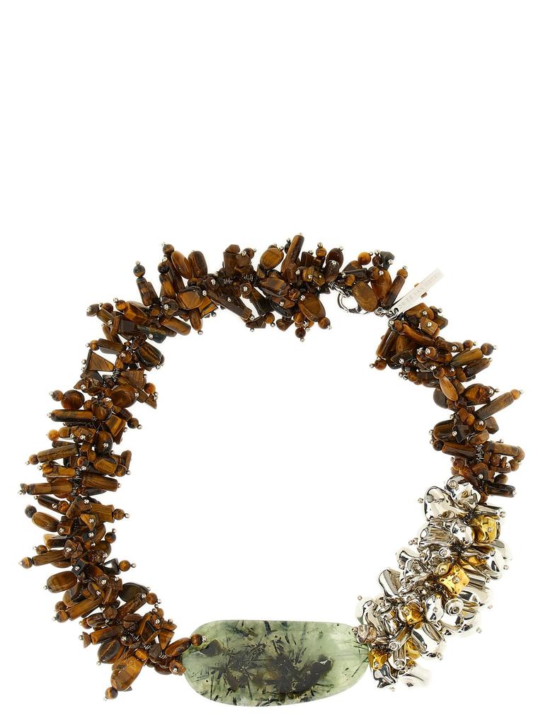 Shop Dries Van Noten Brass necklace on Sale at BeyondStyle