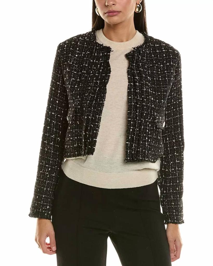 Bishop + Young Celeste Tweed Jacket In Black