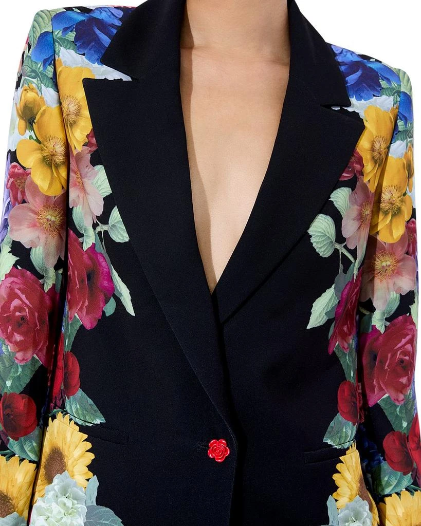 Alice + Olivia Denny Slim Notch Collar Jacket 5