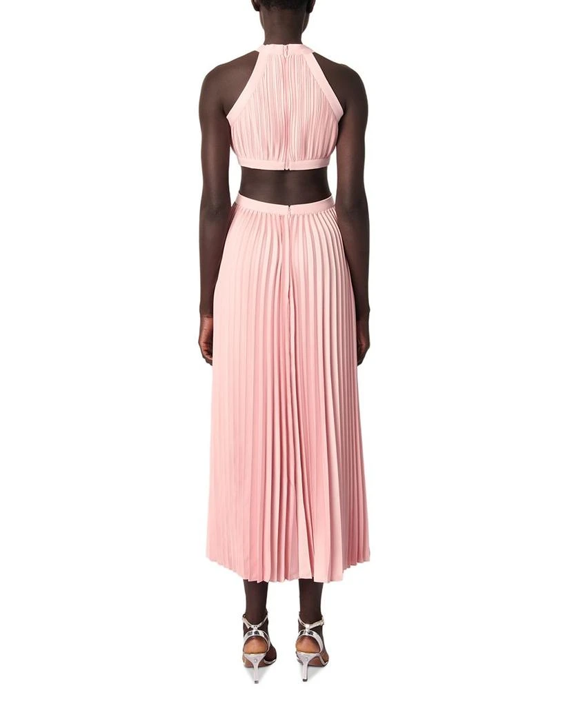 Maje Pleated Maxi Dress 4