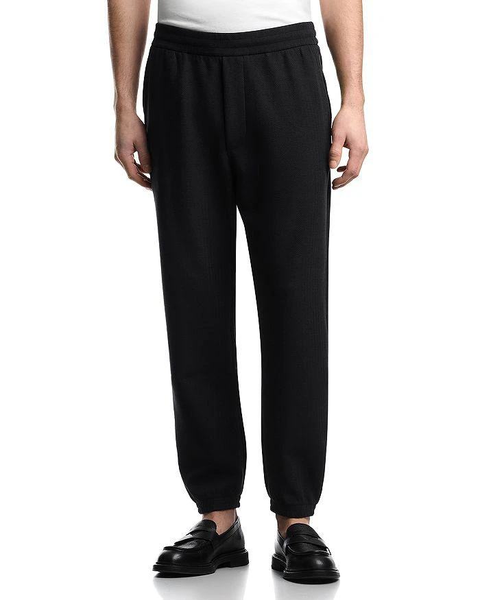 Emporio Armani Chevron Motif Interlock Joggers