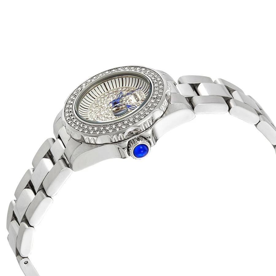 Invicta Angel Silver Crystal-set Dial Ladies Watch 28439 2