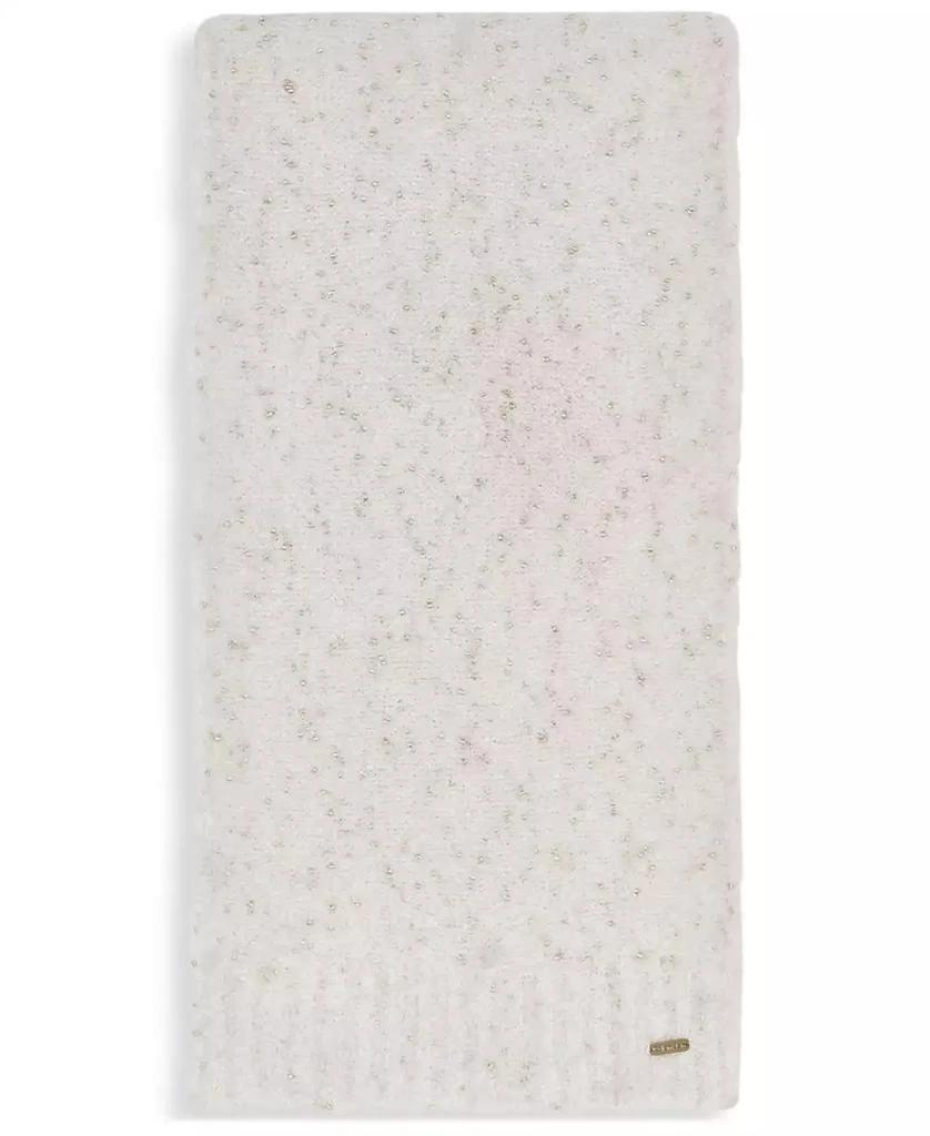 Calvin Klein Metallic Knit Scarf