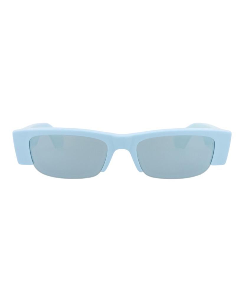 Alexander McQueen Square-Frame Recycled Acetate Sunglasses