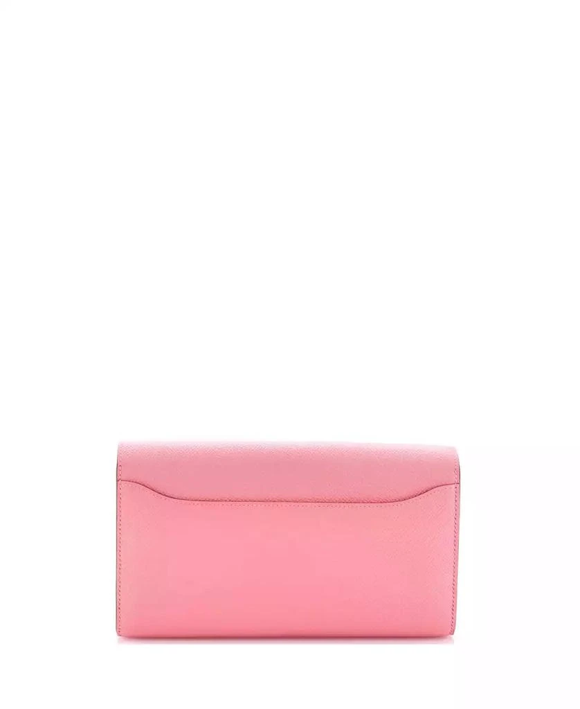 Pre-Owned HERMÉS Long Constance Wallet Epsom 4