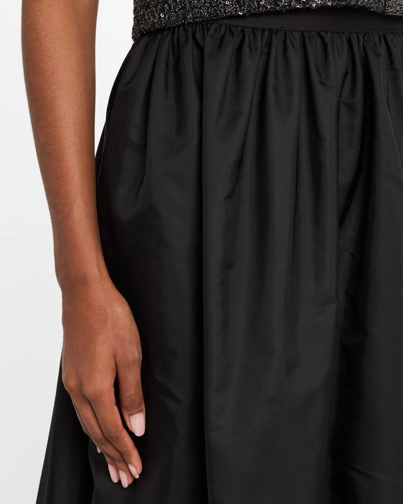 St. John Taffeta Skirt W Pockets 5